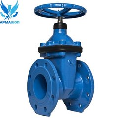Gate valve with rubber wedge Blucast DN 350