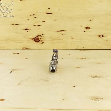 Кран кульовий нержавіючий двоскладовий муфтовий Armaval В-З DN 10 (3/8")