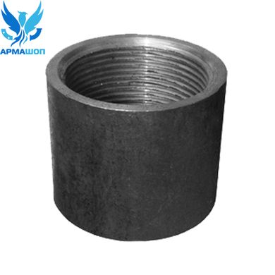 Steel coupling with internal thread DN 15 (1/2")