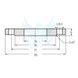Flange flat stainless GOST 12820-80 DN 20 (25) PN 16 photo 6