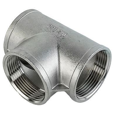 Тройник нержавеющая сталь AISI 304 DN 25 (1")