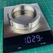 Гайка шлицевая нержавеющая для муфты молочной DIN AISI 304 DN 100 картинка 3