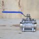 Ball valve stainless three-part welded AISI 304 DN 25 photo 2