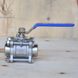 Ball valve stainless three-part welded AISI 304 DN 25 photo 3