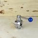 Rotary disk stainless steel valve welding/welding DIN AISI 304 DN 20 photo 6