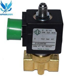 Solenoid valve ODE 31A2AV20 normally closed 1/4"