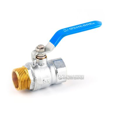 Ball valve coupler brass Genebre 3034 DN 15 (1/2")