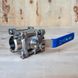 Ball valve stainless three-part welded AISI 304 DN 32 photo 6