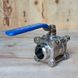 Ball valve stainless three-part welded AISI 304 DN 32 photo 5