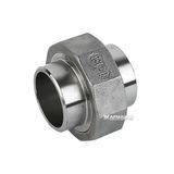 Американка прямая нержавеющая AISI 304 под приварку DN 32 с прокладкой PTFE