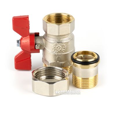 Ball valve coupler brass F.I.V. Perfecta DN 20 (3/4")