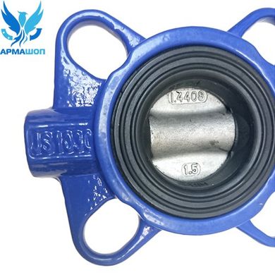 Zetkama 497 Butterfly Valve with stainless steel disk DN 150