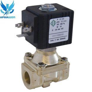 Solenoid valve ODE 21H12KOB120 normally closed 1/2"
