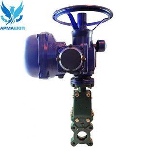 Задвижка шиберная с электроприводом Tecofi VG 3400-004 Ду 250