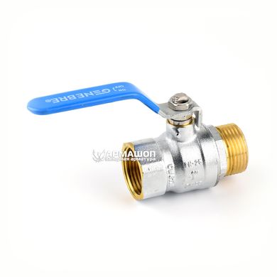 Ball valve coupler brass Genebre 3034 DN 25 (1")