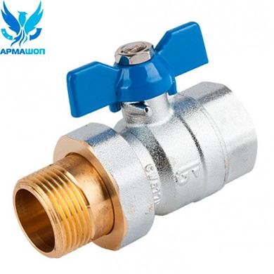 Ball valve coupler brass Genebre 3046 DN 15 (1/2")