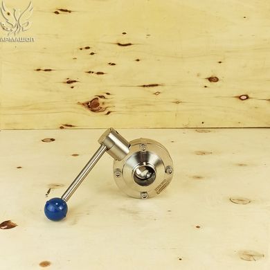 Затвор дисковый поворотный нержавеющий сварка/сварка DIN AISI 304 DN 32