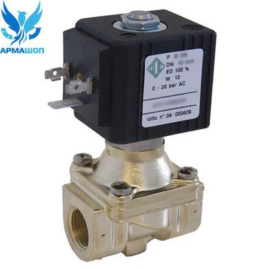 Solenoid valve ODE 21H12KOE120 normally closed 1/2"