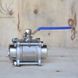 Ball valve stainless three-part welded AISI 304 DN 50 photo 4