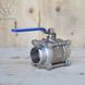 Ball valve stainless three-part welded AISI 304 DN 50 photo 5