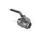 Ball valve three-way L-shaped stainless Armaval DN 32 (1 1/4") photo 2
