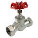 Вентиль муфтовый нержавеющий AISI 304 Armaval DN 40 (1 1/2") картинка 1