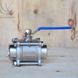 Ball valve stainless three-part welded AISI 304 Armaval DN 65 photo 2