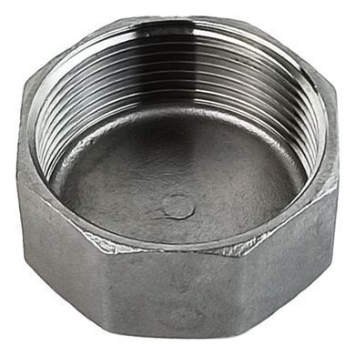 Stainless plug with internal thread AISI 304 DN 32 (1 1/4")