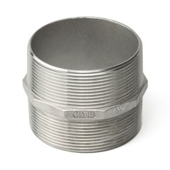 Ниппель нержавеющая сталь AISI 304 DN 65 (2 1/2")