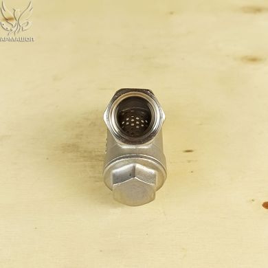 Фільтр сітчастий муфтовий нержавіючий AISI 304 DN 15 (1/2")