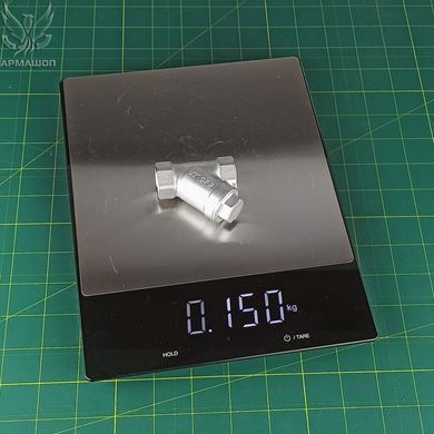 Фільтр сітчастий муфтовий нержавіючий AISI 304 DN 15 (1/2")