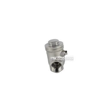 Клапан обратный муфтовый поворотный нержавеющий Armaval DN 15 (1/2")