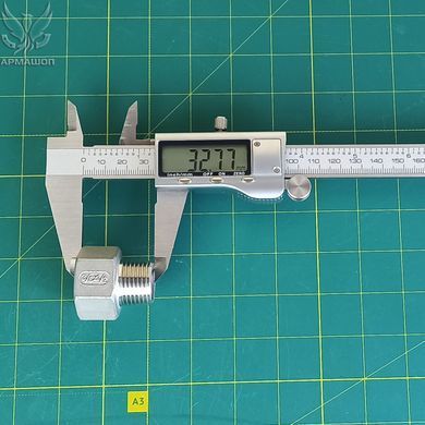 Перехідник різьбовий нержавіючий AISI 304 DN 20врx15зр (3/4"x1/2")