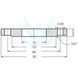 Flange flat stainless GOST 12820-80 DN 80 (89) PN 16 photo 6