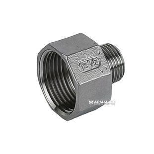 Перехідник різьбовий нержавіючий AISI 304 DN 25врx15зр (1"x1/2")