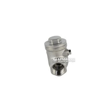 Клапан обратный муфтовый поворотный нержавеющий Armaval DN 20 (3/4")