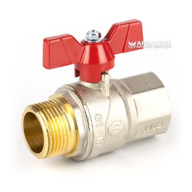 Ball valve coupler brass f-m F.I.V. Evolution DN 15 (1/2")