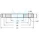 Фланець плоский нержавіючий ГОСТ 12820-80 Ду 100 (108) Ру 16 зображення 6