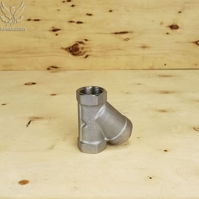 Фільтр сітчастий муфтовий нержавіючий AISI 304 DN 25 (1")