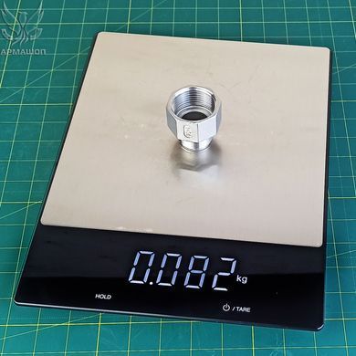 Перехідник різьбовий нержавіючий AISI 304 DN 25врx20зр (1"x3/4")