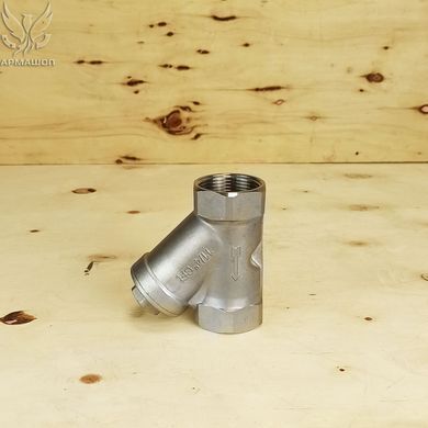 Фільтр сітчастий муфтовий нержавіючий AISI 304 DN 32 (1 1/4")