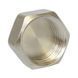 Nickel plated cap with female thread Comisa DN 15 (1/2") photo 1