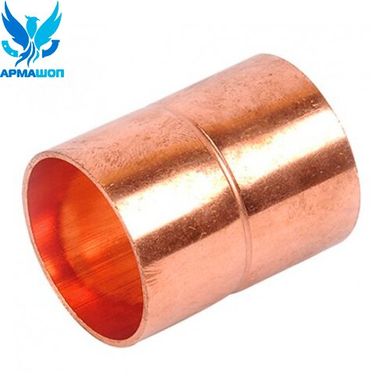 Copper socket for soldering Ø 10 mm