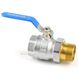 Ball valve coupler brass Genebre 3048 DN 50 (2") photo 2
