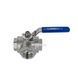 Ball valve three-way T-shaped stainless Armaval DN 32 (1 1/4") photo 3