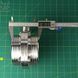 Shutter disc stainless steel thread/thread DN 80 photo 5