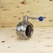 Shutter disc stainless steel thread/thread DN 80 photo 10