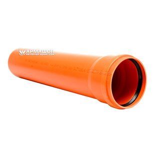 Труба ПВХ для наружной канализации SDR 51 SN 2 110x6000