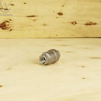Клапан обратный муфтовый нержавеющий AISI 304 DN 10 (3/8")