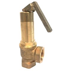 Spring safety valve with lifting lever FP 081 DN 15 (1/2")